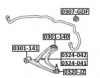 ASVA 0324-042 Track Control Arm